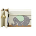 Non-Woven Animal Fabric Storage Box with Lid